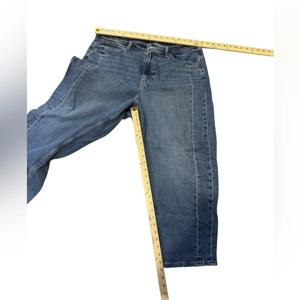 Old Navy Barrel Blue Denim Jeans 16 Worn twice